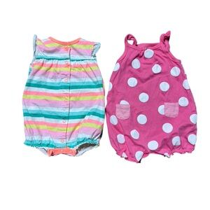 Carter’s | Baby Girl Romper Bundle | 6M